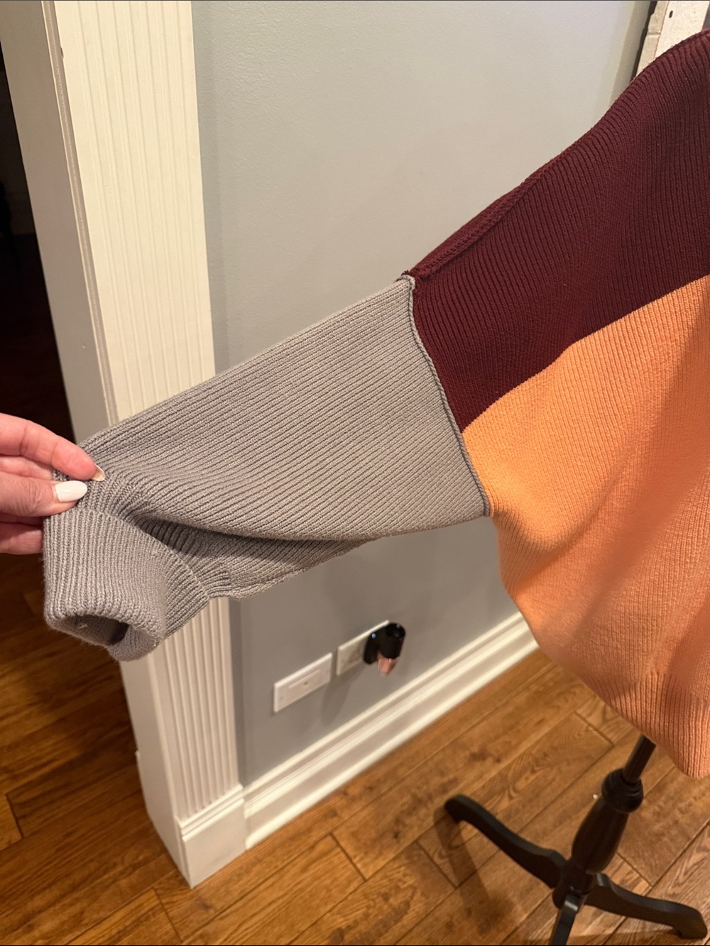 Free People multi block sweater. - Picture 2 of 6
